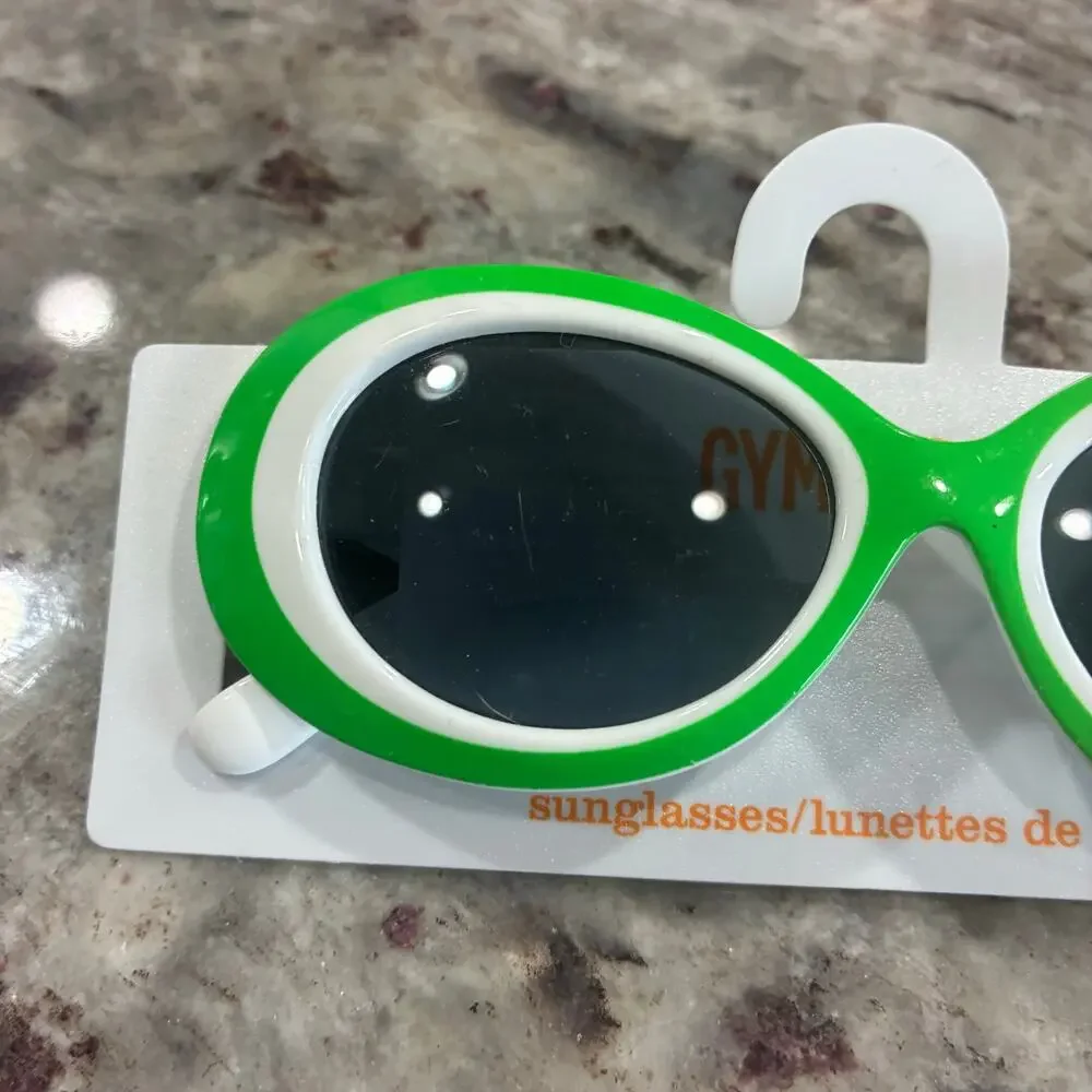 Gymboree Green Oval Sunglasses – Kids (4+) – NWT Retro Style